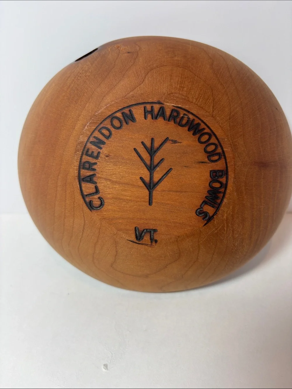 Clarendon Hardwood Bowl. Handmade in Vermont.